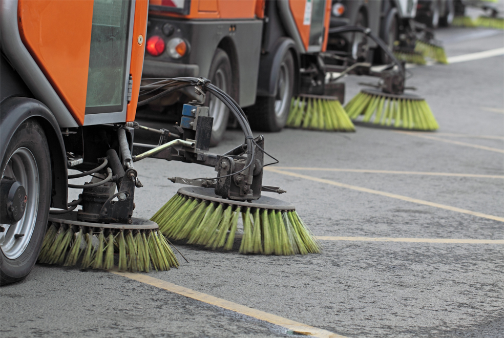 Parking Lot Sweeping